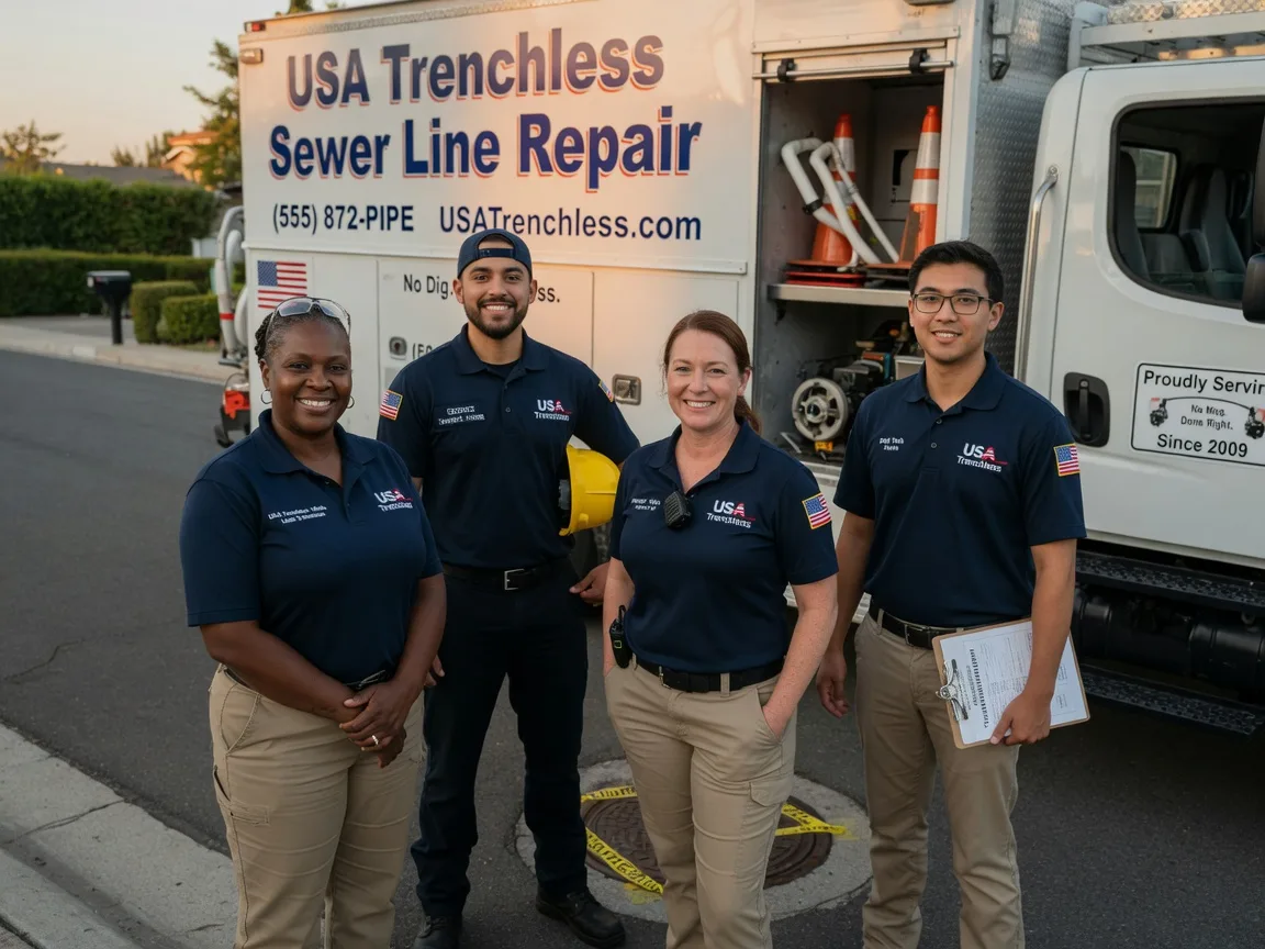 Sewer Line Repair company in Camden Wyoming, DE